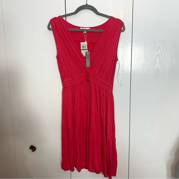 Spense Dresses & Skirts - (Sold) NWT. Spense. Sun dress Petite Large. Dahlia red (more magenta).